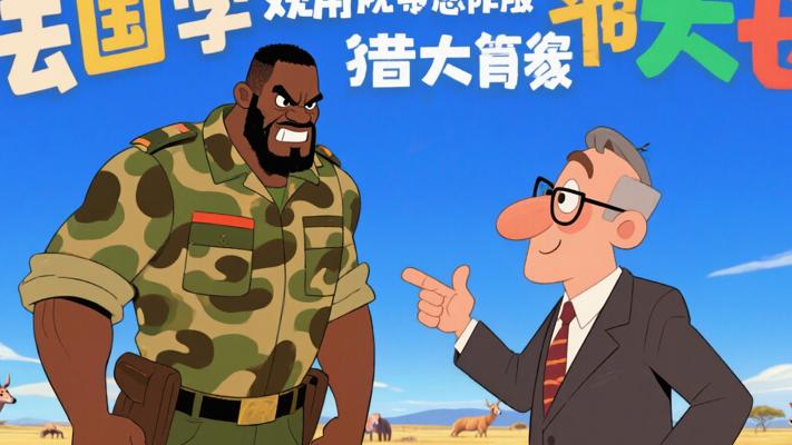 法国学者用观念降服非洲偷猎大队长的故事