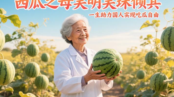 西瓜之母吴明珠倾其一生助力国人实现吃瓜自由