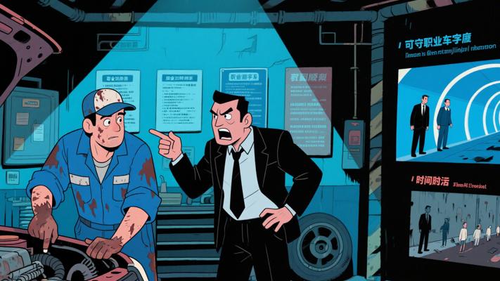 从修车纠纷看规矩背后的职业操守与人生轨迹