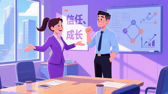 职场信任密码：宽容赋能与自我信心的双向奔赴