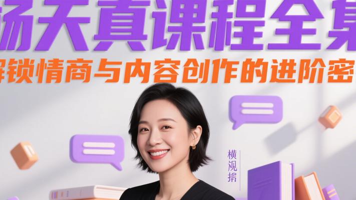 杨天真课程全集：解锁情商与内容创作的进阶密码
