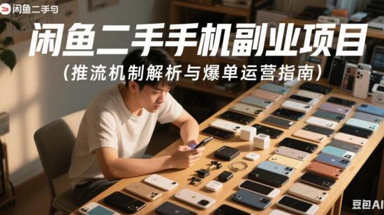 闲鱼二手手机副业项目推流机制解析与爆单运营指南