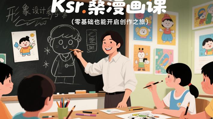Ksr桑漫画课：零基础也能开启创作之旅