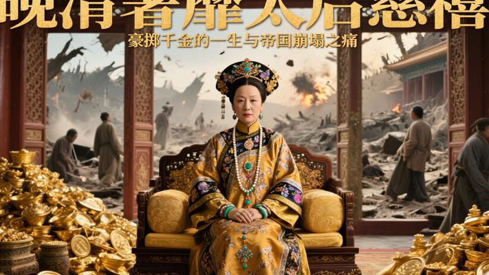 晚清奢靡太后慈禧：豪掷千金的一生与帝国崩塌之痛