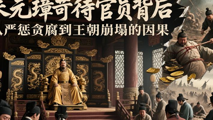 朱元璋苛待官员背后 从严惩贪腐到王朝崩塌的因果
