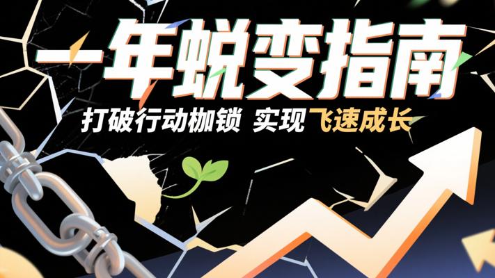 一年蜕变指南：打破行动枷锁实现飞速成长