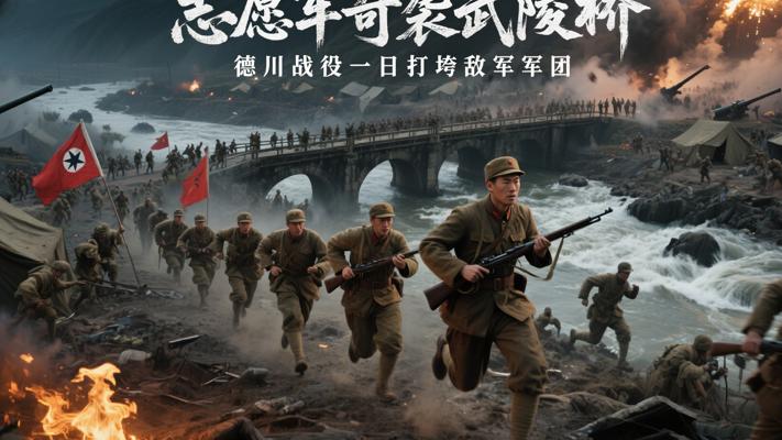 志愿军奇袭武陵桥 德川战役一日打垮敌军军团
