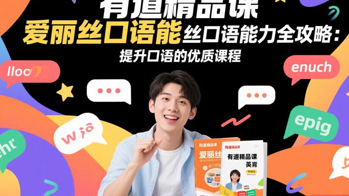 有道精品课爱丽丝口语能力全攻略：提升口语的优质课程