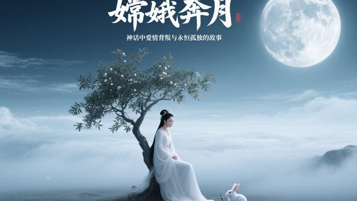 嫦娥奔月神话中爱情背叛与永恒孤独的故事