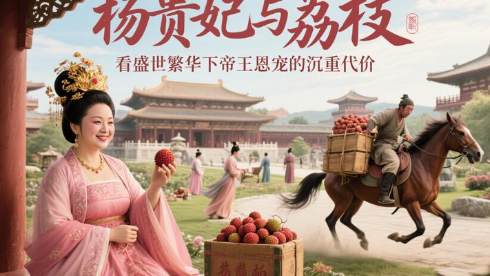 杨贵妃与荔枝看盛世繁华下帝王恩宠的沉重代价
