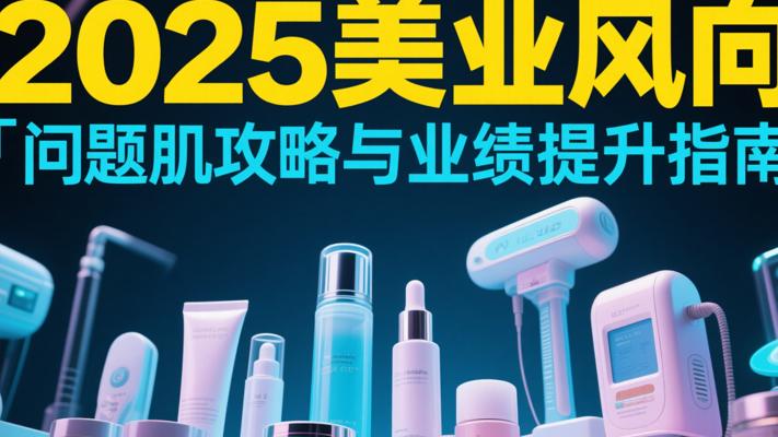 2025美业风向：问题肌攻略与业绩提升指南