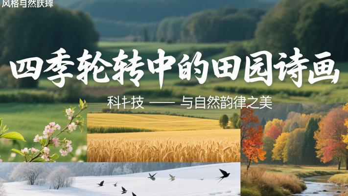 四季轮转中的田园诗画与自然韵律之美