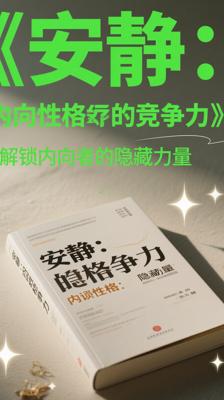 《安静：内向性格的竞争力》：解锁内向者的隐藏力量