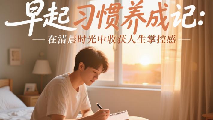 早起习惯养成记：在清晨时光中收获人生掌控感
