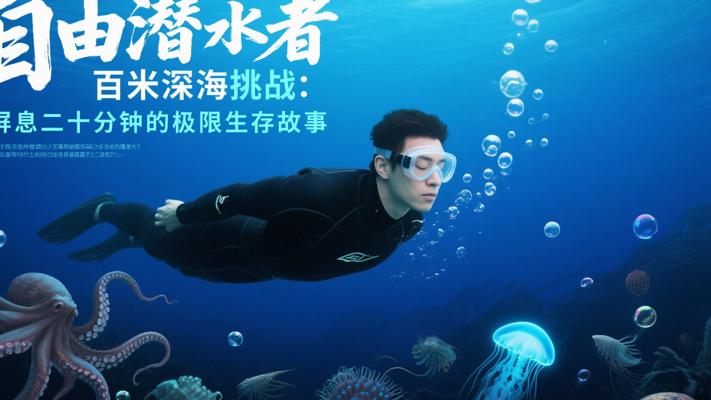 自由潜水者百米深海挑战：屏息二十分钟的极限生存故事