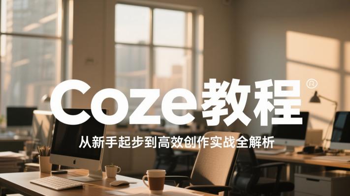 Coze教程：从新手起步到高效创作实战全解析