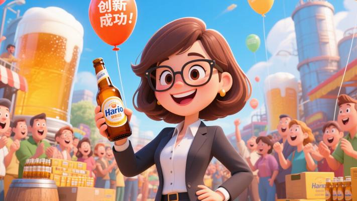 哈罗啤酒厂销售总监林达做别人没做过的事获成功