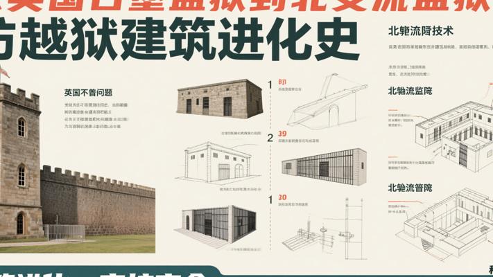 从英国古堡监狱到北支流监狱的防越狱建筑进化史
