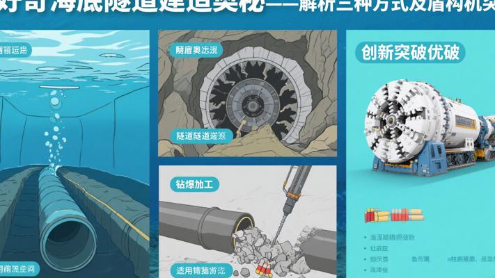 好奇海底隧道建造奥秘解析三种方式及盾构机突破