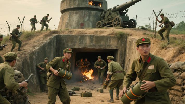 揭秘鬼屯炮台：解放军民兵巧破越军坚固堡垒