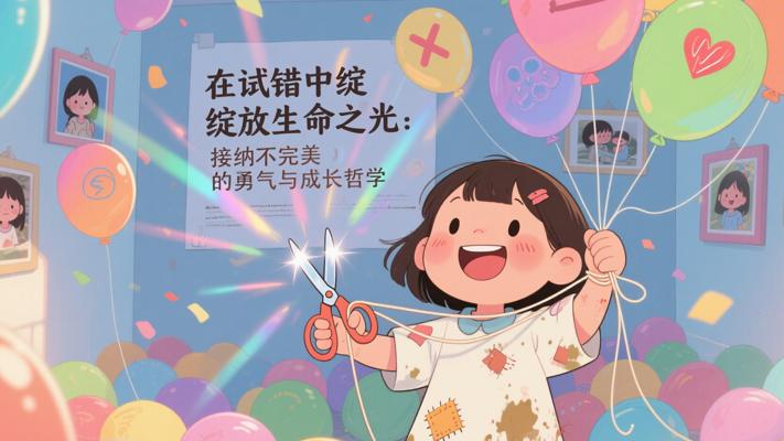 在试错中绽放生命之光：接纳不完美的勇气与成长哲学