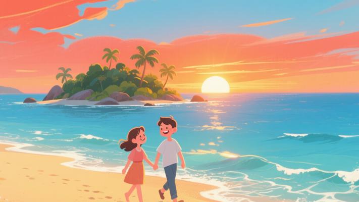 时间见证下爱之伟大的小岛情感故事