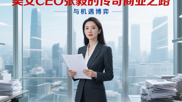 美女CEO张毅的传奇商业之路与机遇博弈