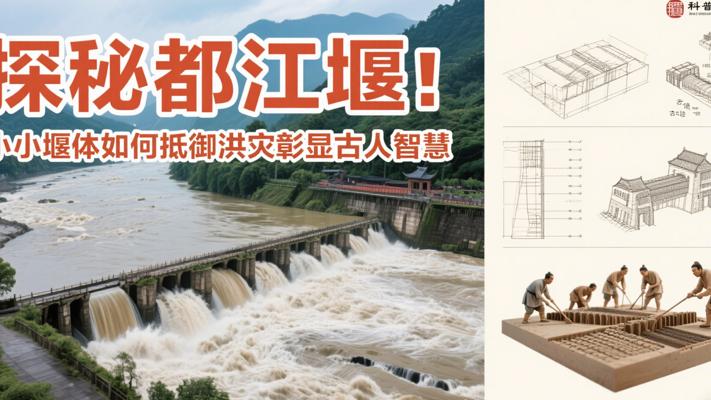 探秘都江堰：小小堰体如何抵御洪灾彰显古人智慧