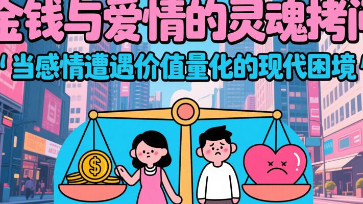 金钱与爱情的灵魂拷问：当感情遭遇价值量化的现代困境