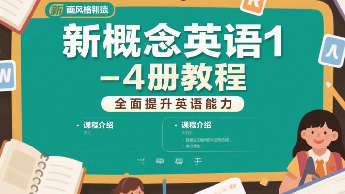 全面提升英语能力的新概念英语1-4册教程