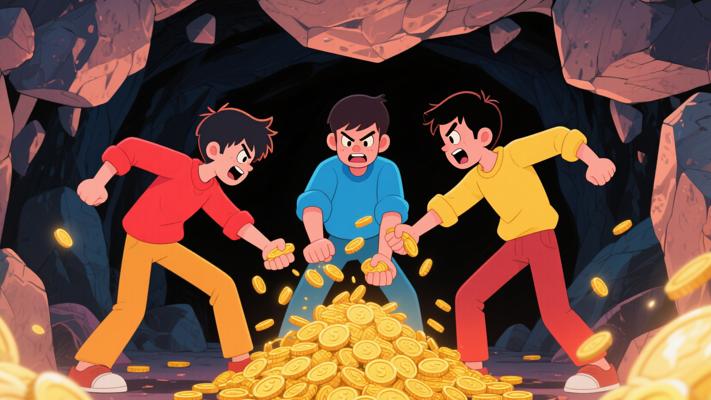 三青年追寻死亡却因贪婪丧命的警示故事