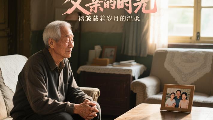 父亲的时光褶皱里藏着岁月的温柔