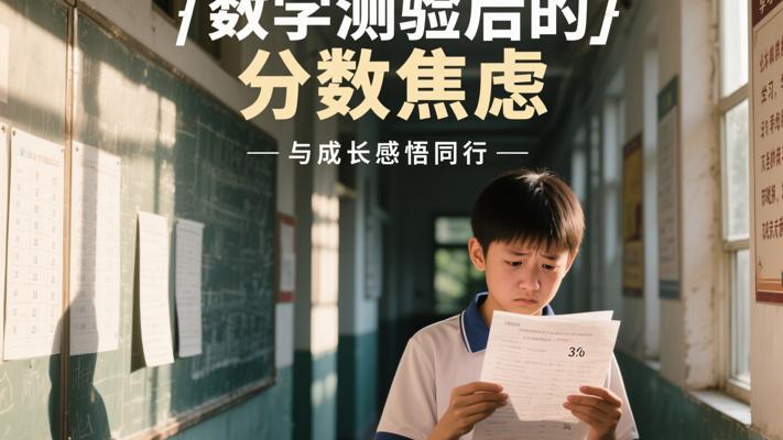 数学测验后的分数焦虑与成长感悟