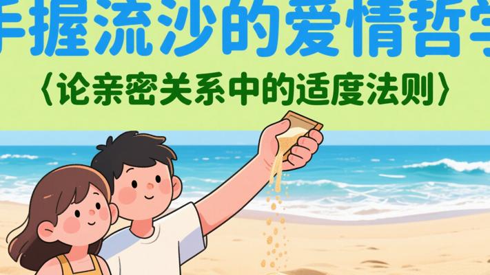 手握流沙的爱情哲学：论亲密关系中的适度法则