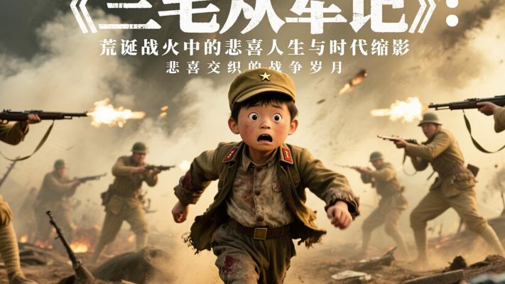 《三毛从军记》：荒诞战火中的悲喜人生与时代缩影