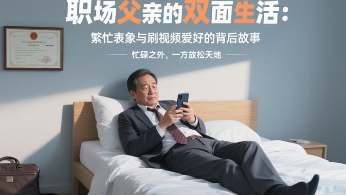 职场父亲的双面生活：繁忙表象与刷视频爱好的背后故事