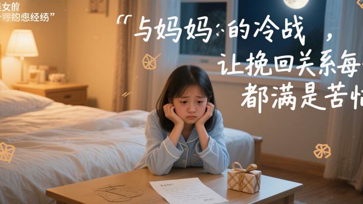 因矛盾与妈妈冷战后努力挽回母女关系的苦恼经历