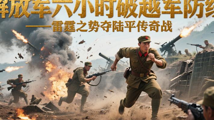 解放军六小时破越军防线雷霆之势夺陆平传奇战