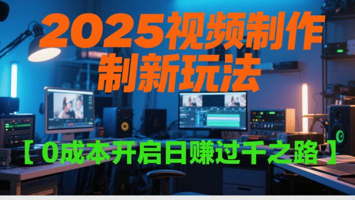 2025视频制作新玩法：0成本开启日赚过千之路