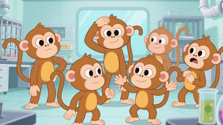 猴子实验中迷信起源的趣味故事解析