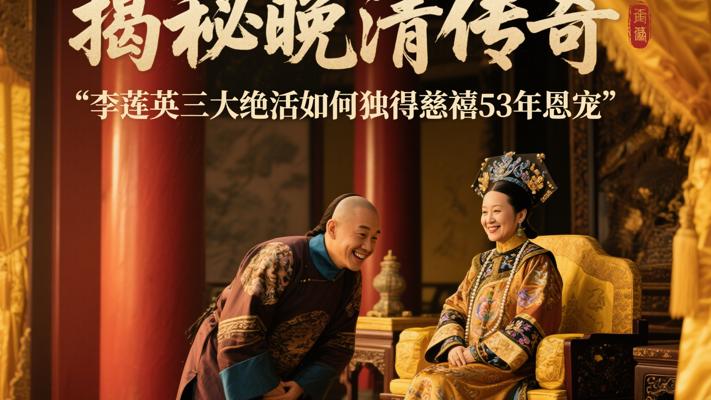揭秘晚清传奇：李莲英三大绝活如何独得慈禧53年恩宠