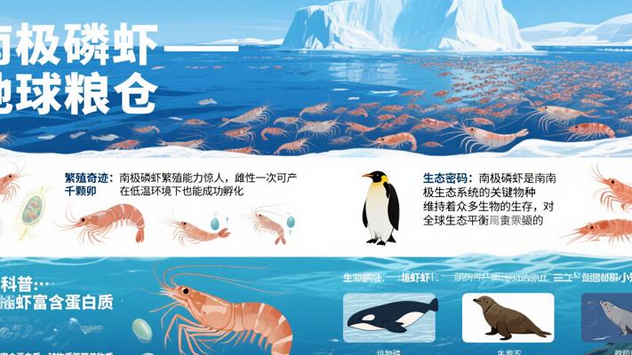 南极磷虾地球粮仓的繁殖奇迹与生态密码科普故事