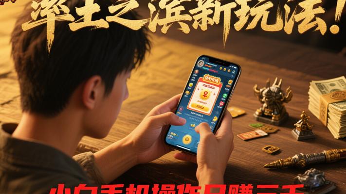 率土之滨新玩法！小白手机操作日赚三千