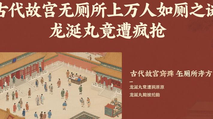古代故宫无厕所上万人如厕之谜 龙涎丸竟遭疯抢