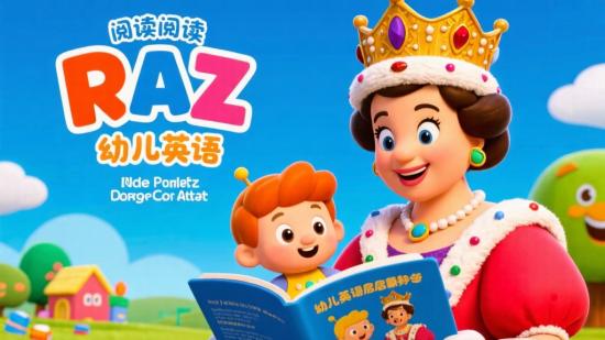 女王带读Raz幼儿英语启蒙动画