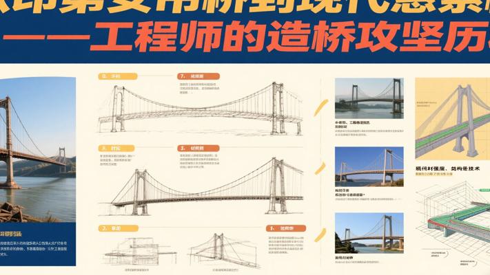 从印第安吊桥到现代悬索桥工程师的造桥攻坚历程