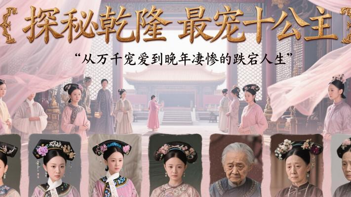 探秘乾隆最宠十公主：从万千宠爱到晚年凄惨的跌宕人生