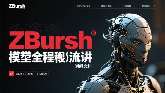 ZBrush建模全流程精讲资料