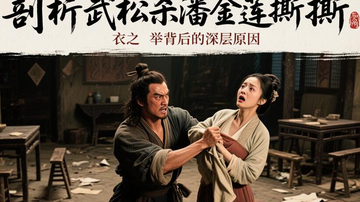剖析武松杀潘金莲撕衣之举背后的深层原因