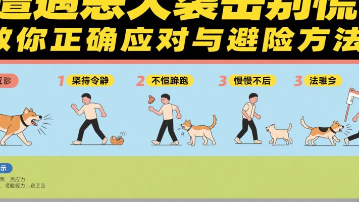 遭遇恶犬袭击别慌！教你正确应对与避险方法